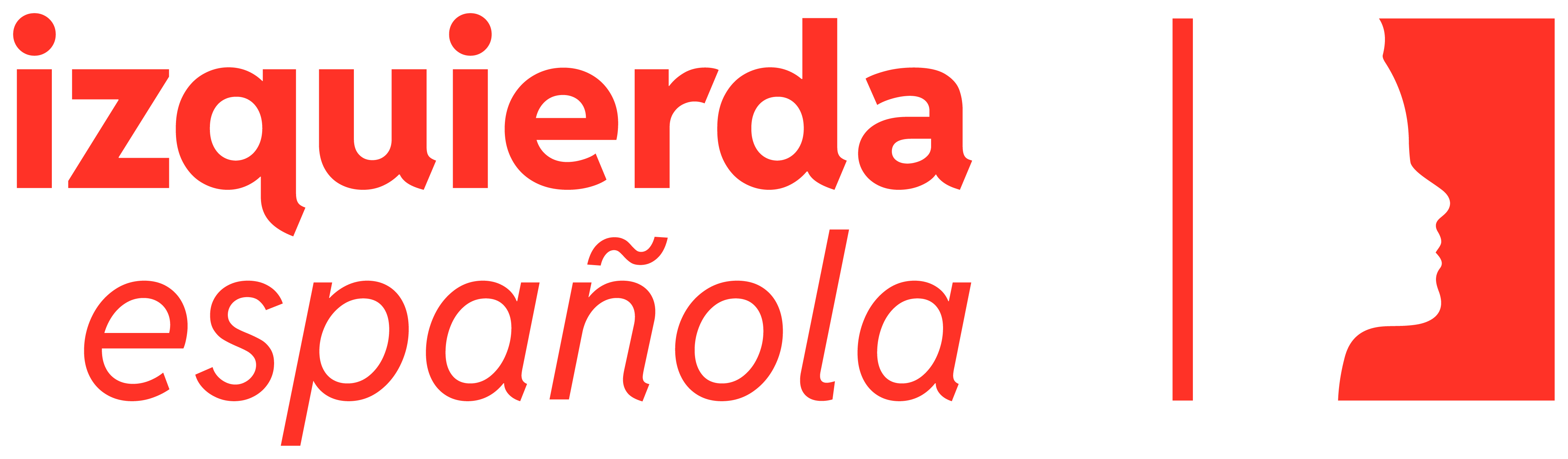 Imagotipo horizontal — Rojo
