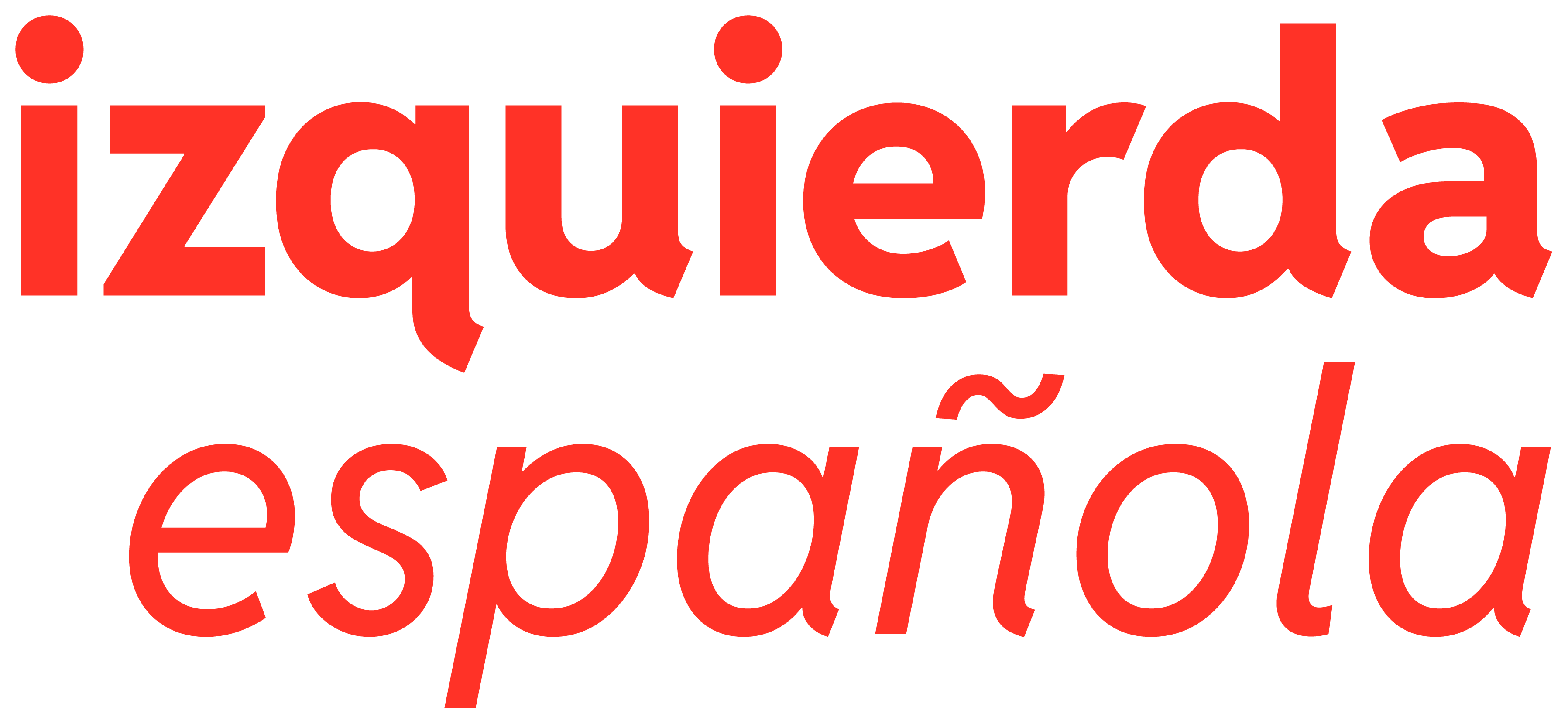 Logotipo texto — Rojo